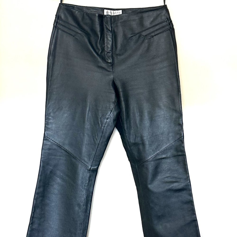 Women Genuine Leather Pants